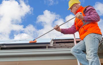 High Bray soft wash roof cleaning